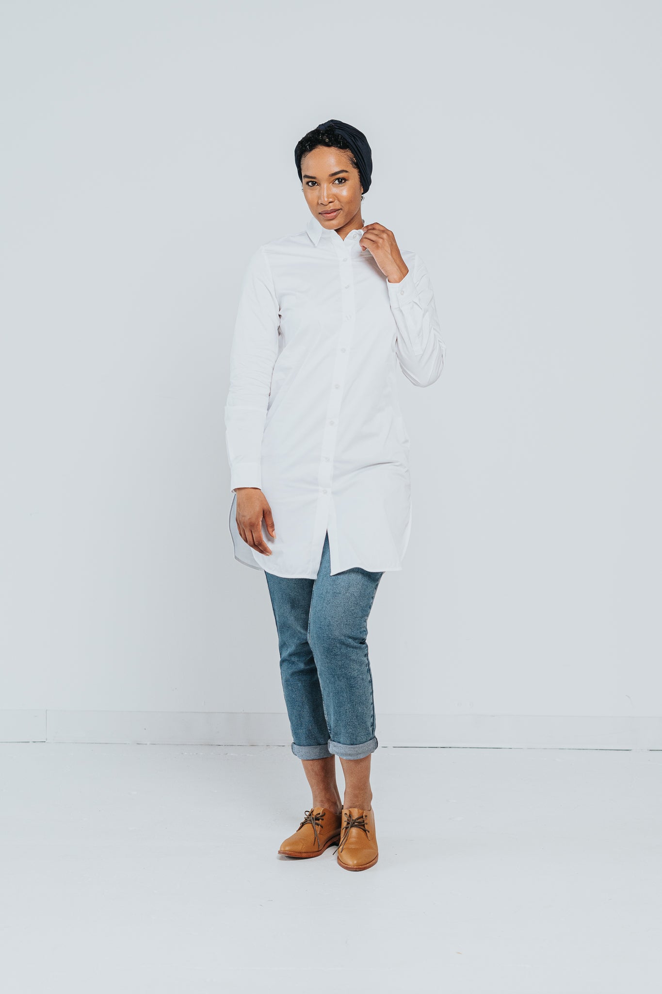 LA MONTAGE COLLAR BUTTON UP