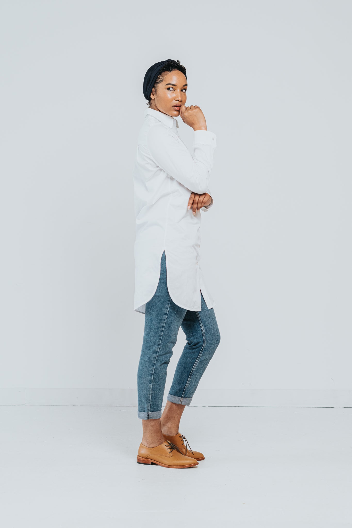 LA MONTAGE COLLAR BUTTON UP